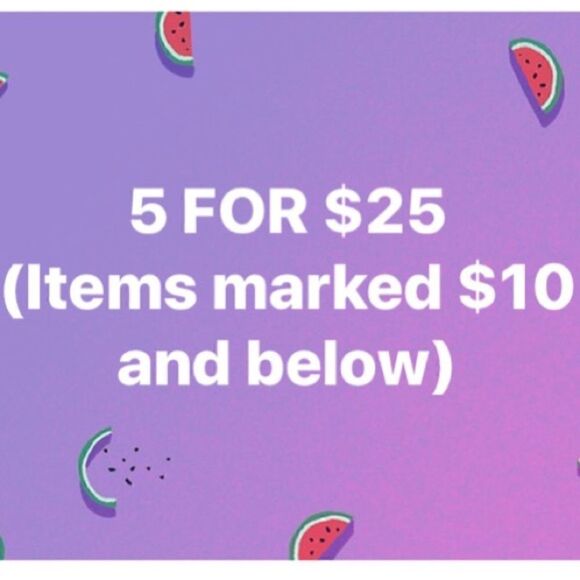 5 items for $25 SALE    Bundle Over 700 listings available OR 5 items for $15 - Picture 1 of 8